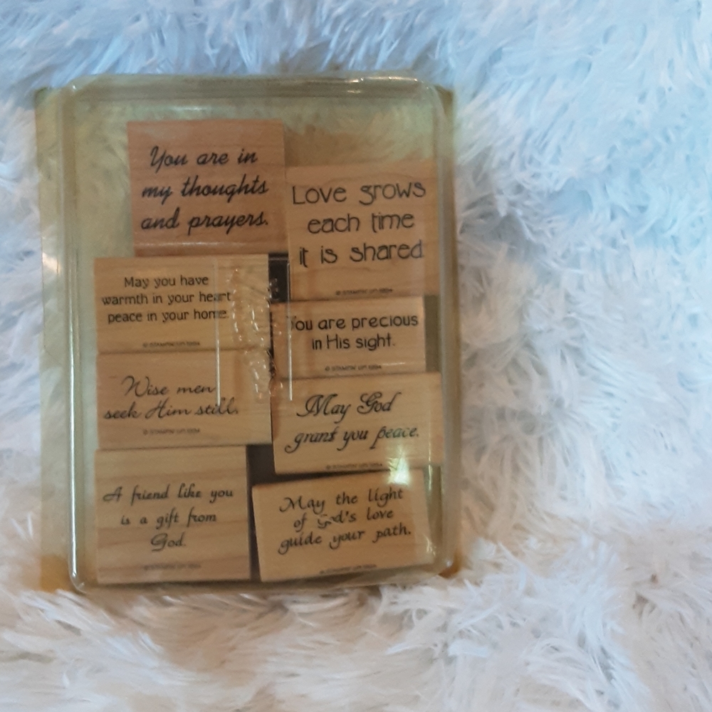New in box Stampin' Up stamps